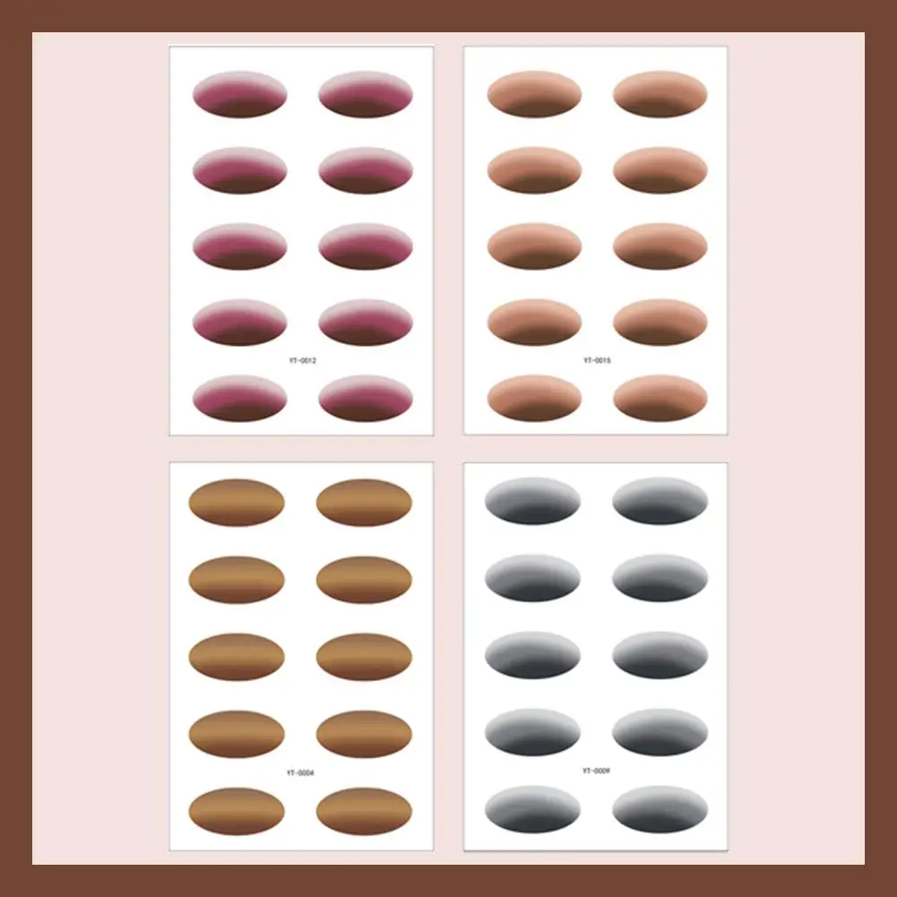 Naklejki Tatuaże Cieni do Powiek Jednorazowe Tymczasowe Makijaż Oczu Tatuaż DIY Narzędzie Flash Wodoodporne Naklejki Cieni do Twarzy N0V1