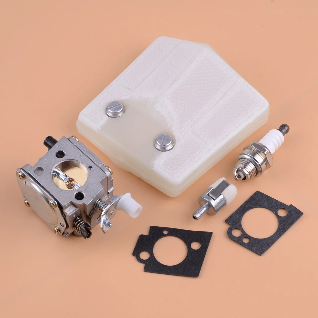 New Carburetor Air Filter Repower Rebuild Repair Kit Replacement 501807105 503280401 Fit For Husqvarna 61 66 181 266 281 288