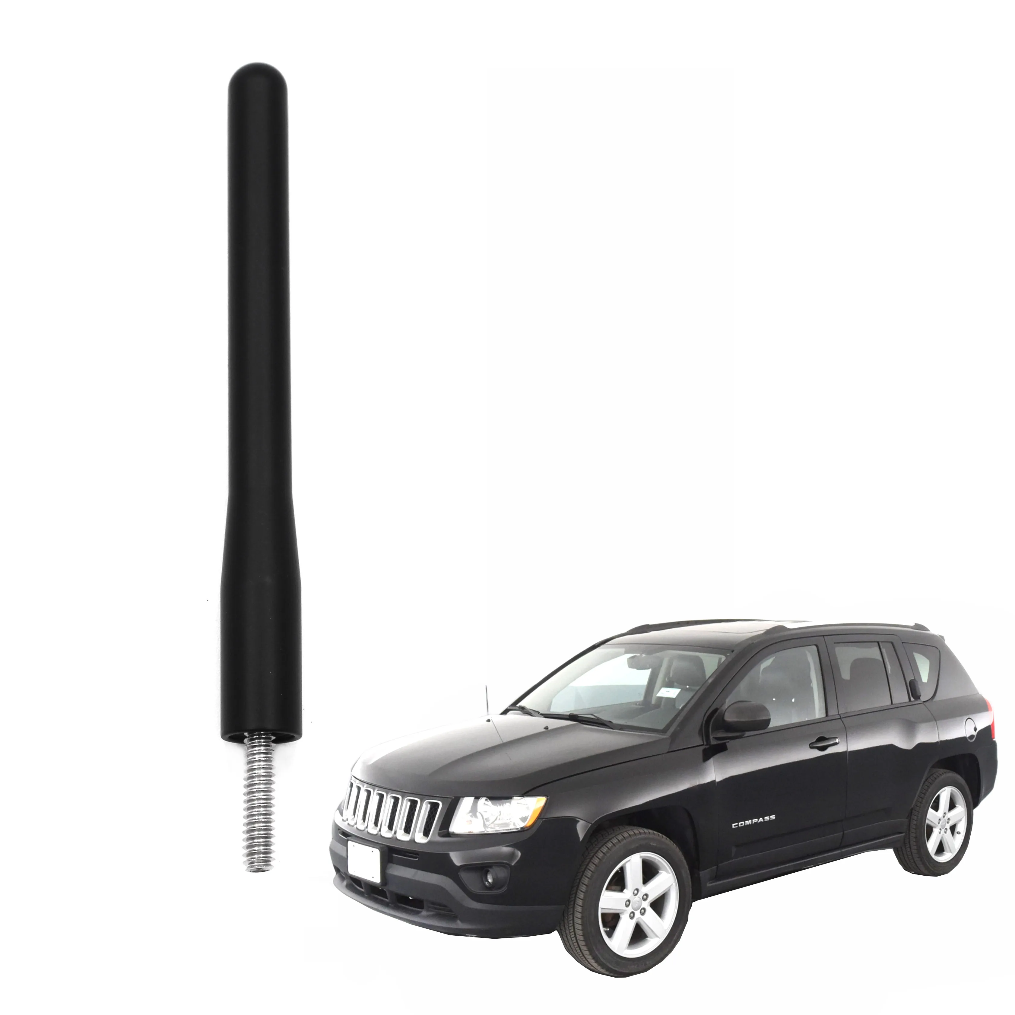 4 INCH Short Antenna For Jeep Compass(Mk49)2007 2008 2009 2010 2011 2012 2013 2014 2015 2016 2017 aerial