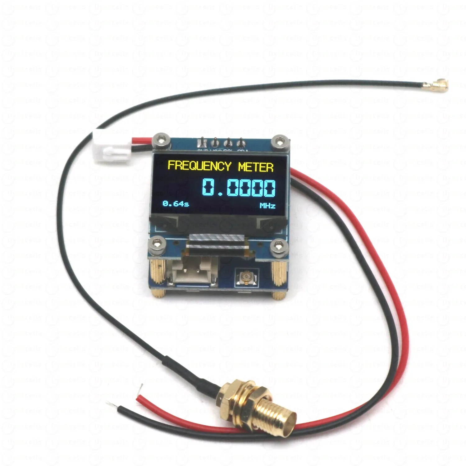 1kHz~100MHz Frequency Counter OLED Display RF Signal Frequency Meter Measurement LF MF HF VHF FM Ham Radio Medium Short Wave