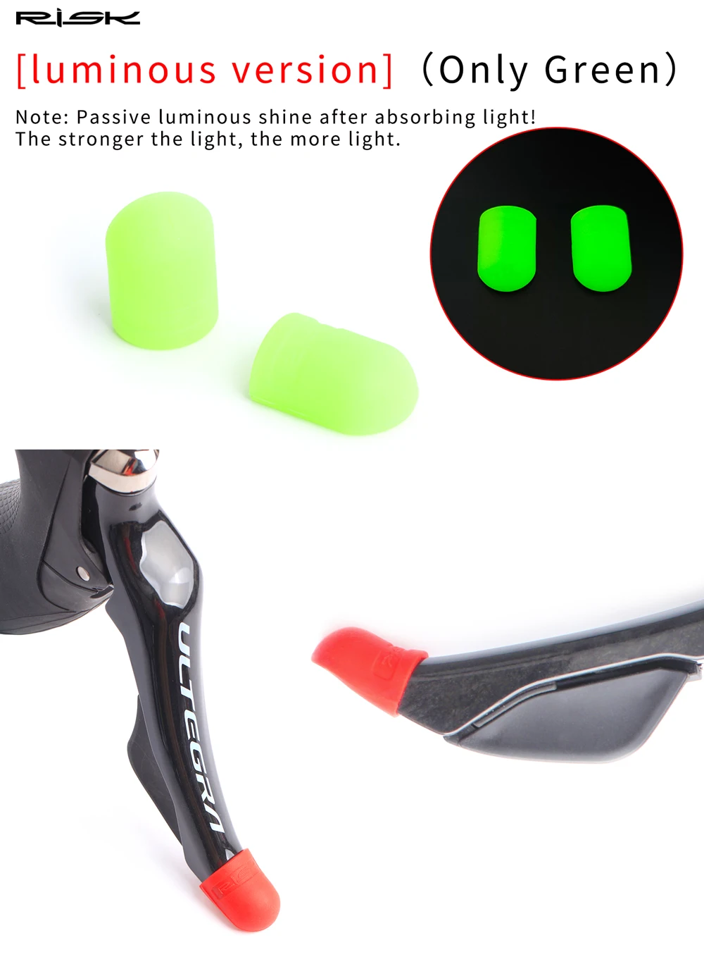 1pair Bike Shifter Lever Protector Cover,Silicone Anti-scratch Sleeve,Oil Disc Brake Lever Protector for Shimano Sram Parts - view 5