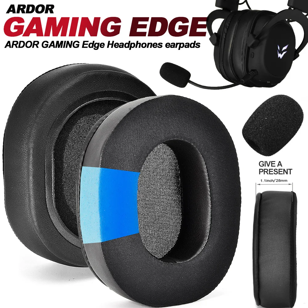 Earphone pads For ARDOR GAMING Edge replacement Earpads headphones Earmuffs Soft cloth Memory Covers Sponge  Protein