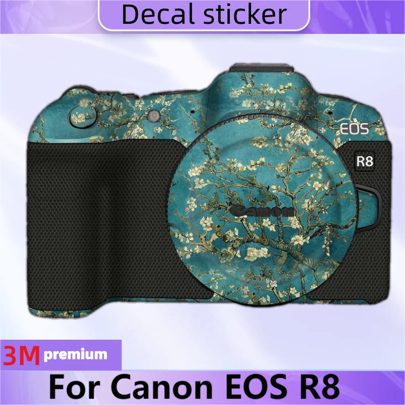 For Canon EOS R8 Camera Sticker Protective Skin Decal Vinyl Wrap Film Anti-Scratch Protector Coat EOSR8