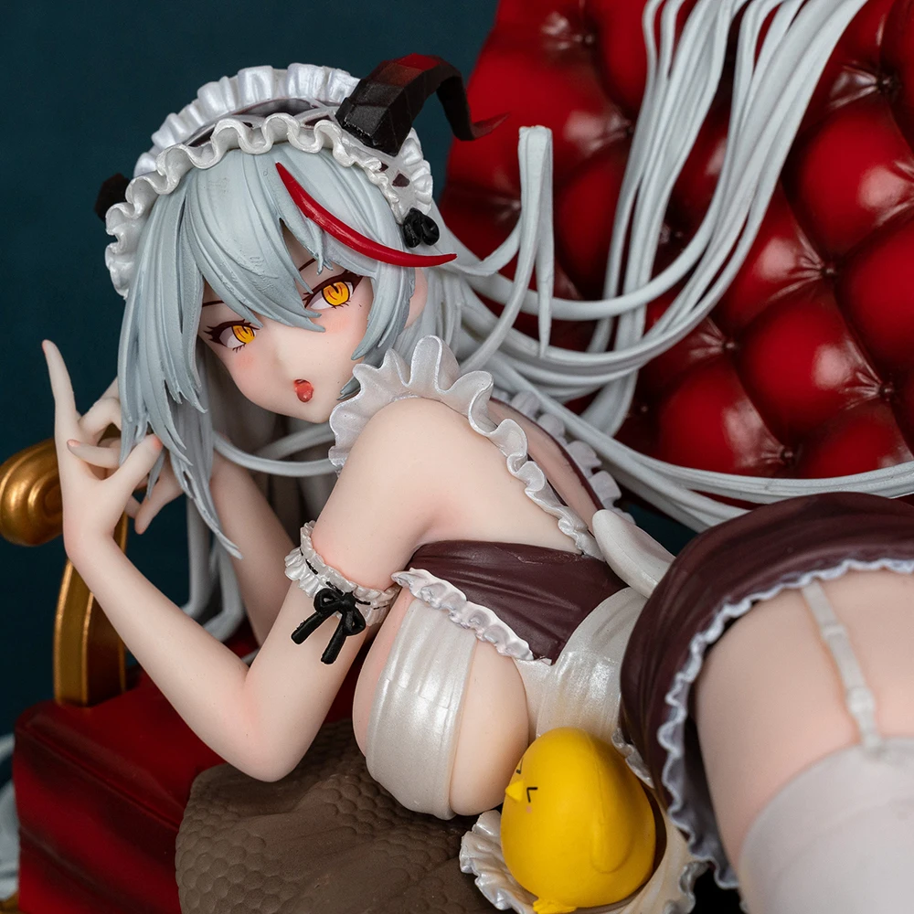 16 سنتيمتر Azur Lane KMS Agir حفل الورد أريكة 1/6 بولي كلوريد الفينيل عمل الشكل أنيمي نموذج لجسم اللعب جمع دمية هدية