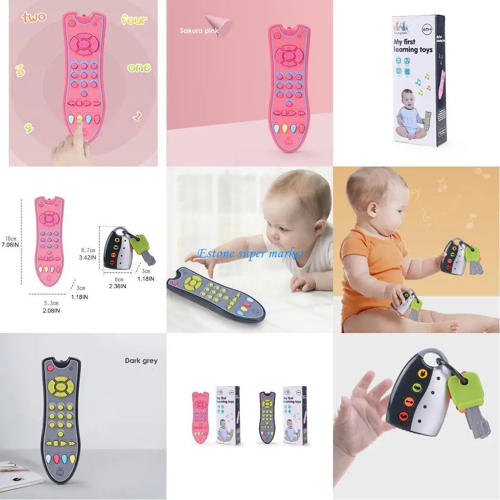 

090B Novelty Children Bilingual Remote Control for Kids 6-8 for Creative Table G