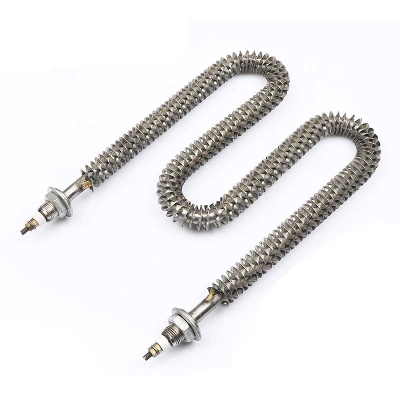 1KW/1.5KW M16 Thread W Type Electric Tubular Oven Heater 220v Hot Air Heater Finned Heating Element