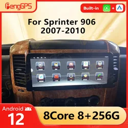 Android12 8G+256GB Car Radio For Sprinter 906 2007-2010 Multimedia Player GPS Navig Stereo Autoradio Head Unit Carplay 2 Din