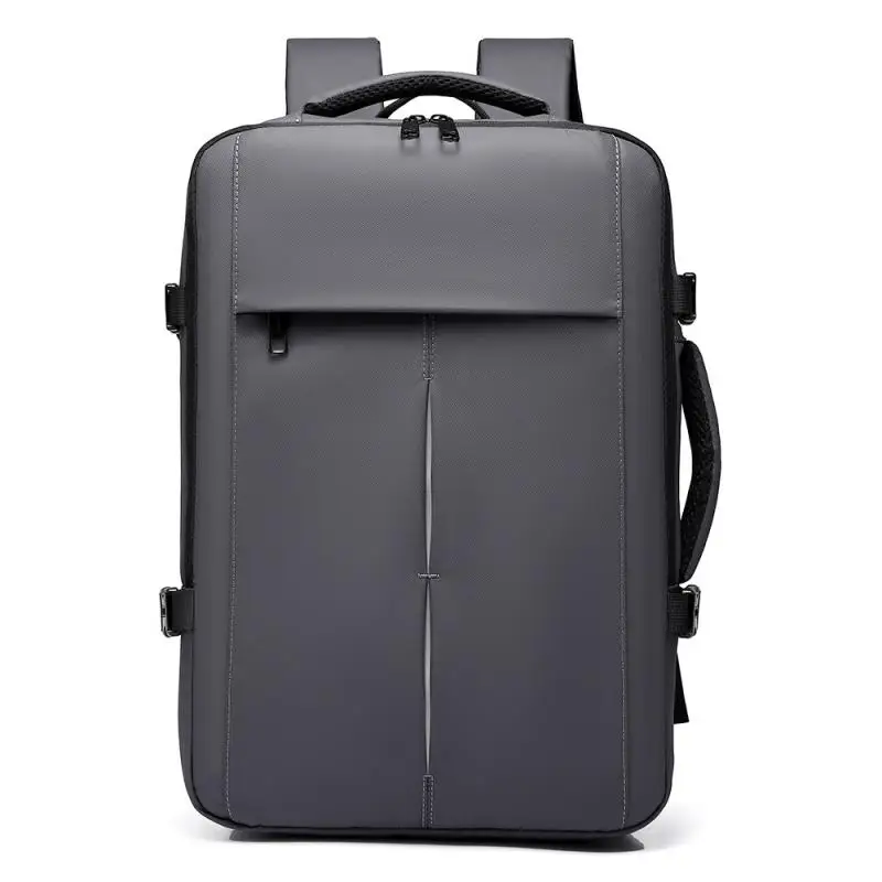 حقيبة كمبيوتر محمول للأعمال الراقية للرجال ذات سعة كبيرة حقيبة السفر للرجال حقيبة ظهر بسيطة مقاومة للماء للسفر حقيبة مدرسية بسيطة