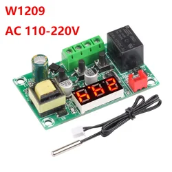 W1209 AC 110-220V  Heat Cool Temp Thermostat Temperature Control Switch -50-110°C Temperatur Controller Thermometer Controller