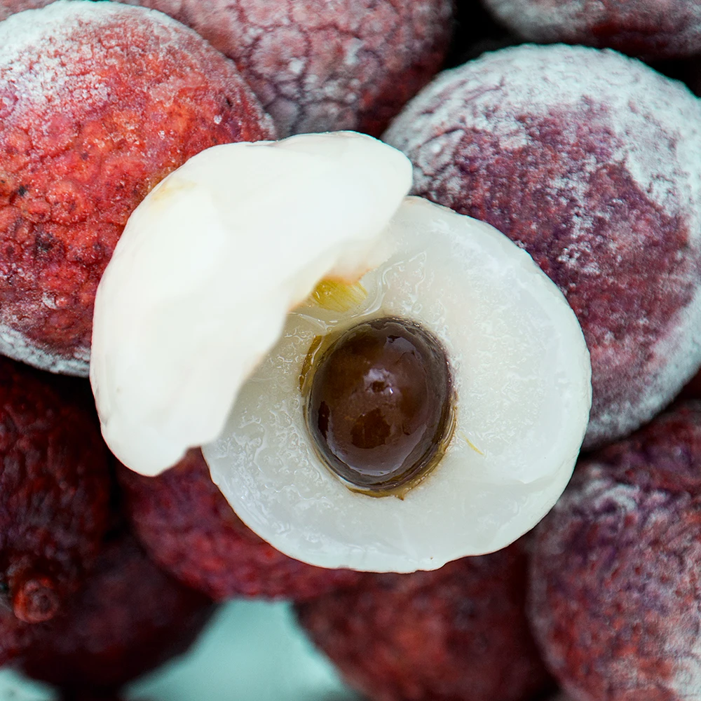 شينجونج فود ليتشي فروزن 1 كجم × 2 فواكه استوائية مجمدة