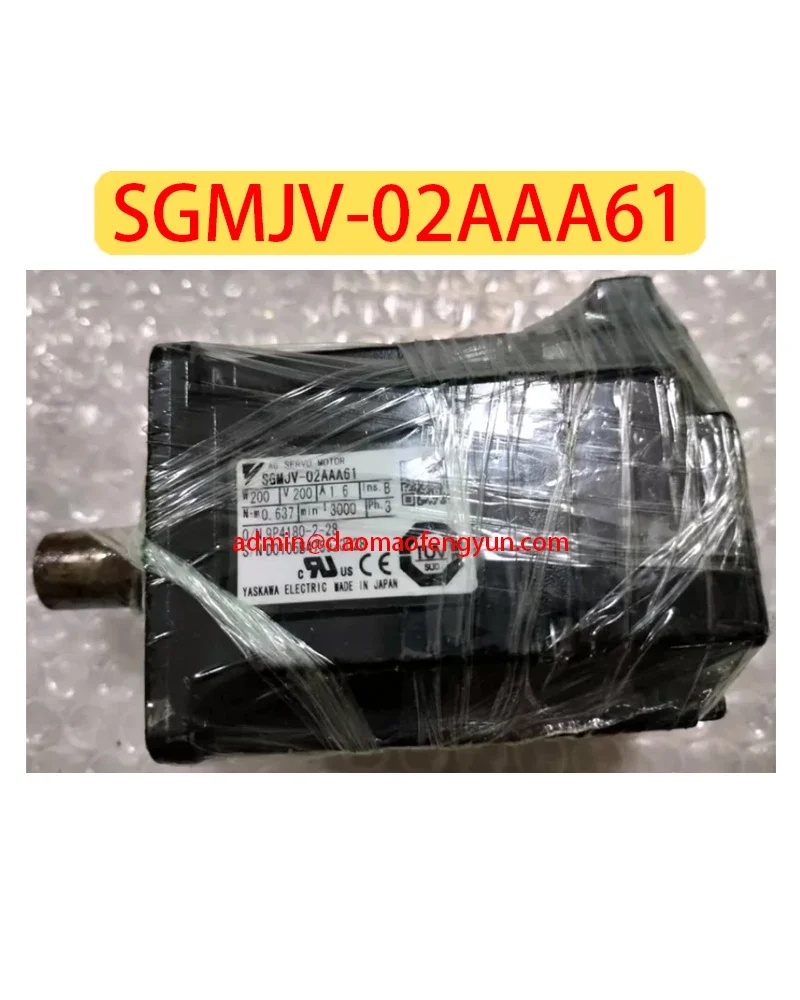 

SGMJV-02AAA61 Used Servo Motor SGMJV 02AAA61，Fast shipping