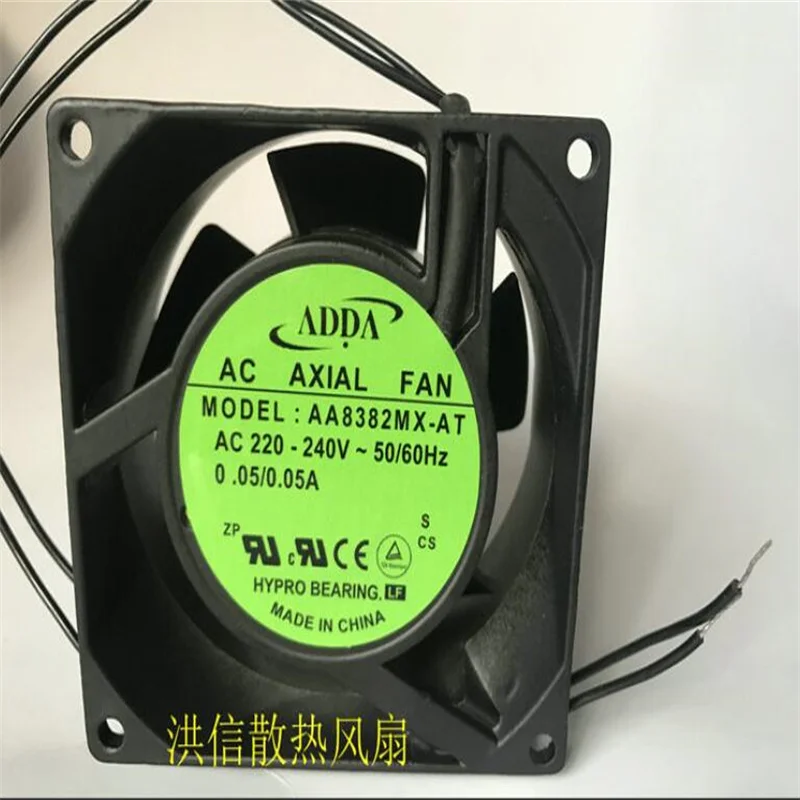 

ADDA 8038 AA8382MX-AT AC220-240V 50/60HZ 0.05/0.05A Ac fan