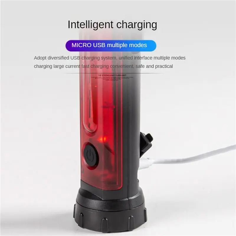 -[A51I Digital]2X Traffic Stick, Led Traffic Safety Batons, Signal Emergency Road Flares, Extendable Blade Handheld Led Warning
