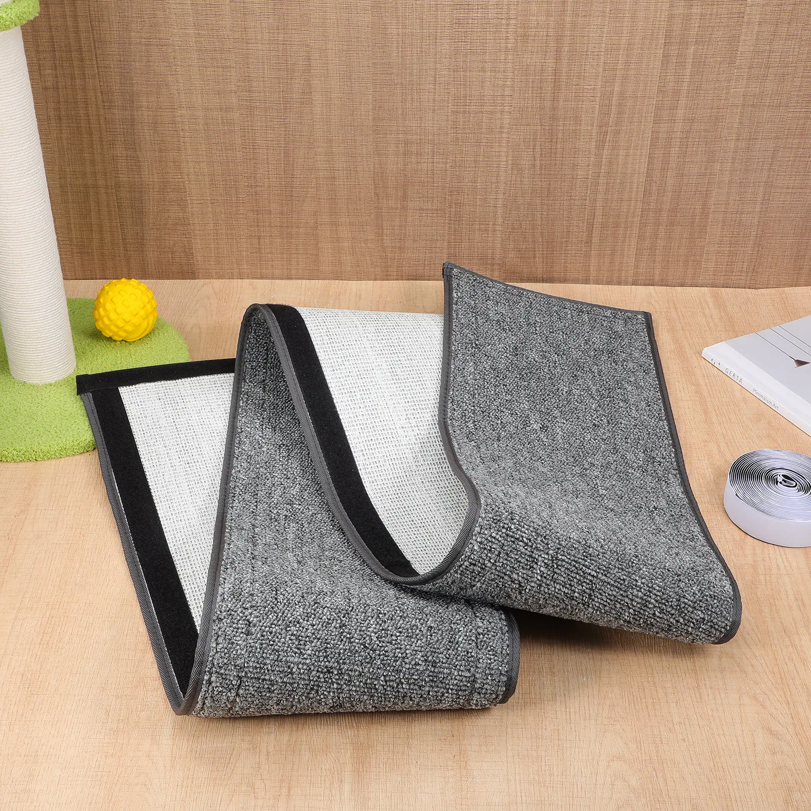 

Коврик для кошачьего колеса для упражнений, подушка для бегового колеса, нескользящая войлочная накладка, коврик для защиты от царапин, сменная деталь, шумопоглощающая накладка для маленьких кошек