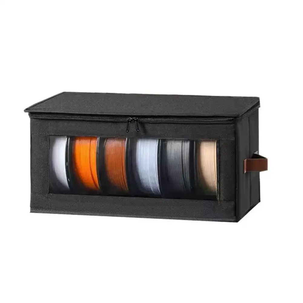 3D-printer filament opbergcontainers, niet-geweven printerfilament opbergdoos, zichtbare, stofdichte sorteer- en opbergzak