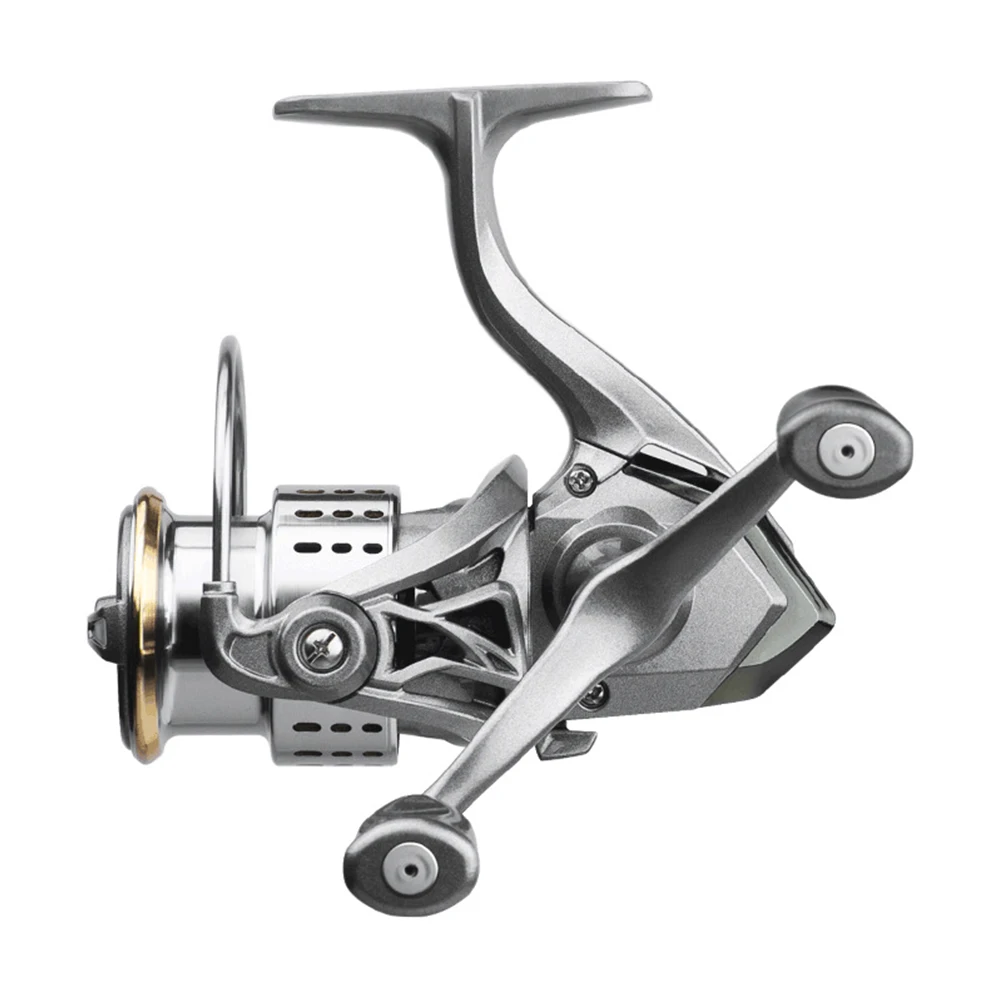 Spinning Fishing Reels Ultra Smooth CNC Machined Aluminum Spool Light Weight Powerful Stainless Steel Bearing Without Clearance