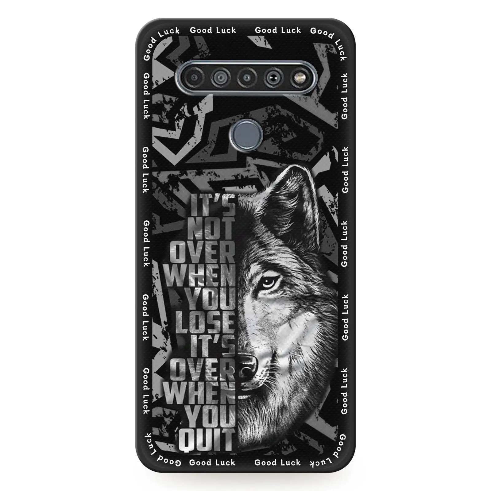 Étui de téléphone étanche en TPU pour LG Stylo6, housse souple, enveloppe complète, manchon de téléphone portable, silicone, antichoc, antichoc, mignon