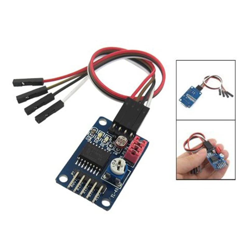 Free shipping 1PCS PCF8591 Module AD / DA Conversion Modules Analog-to-digital / digital-to-analog Conversion + Cable