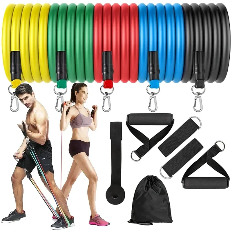 Beginner Fitness Equipment, Exercise Rubber Bands, Lightweight Resistance Bands, Fitness Training, Portable Elastic Bands