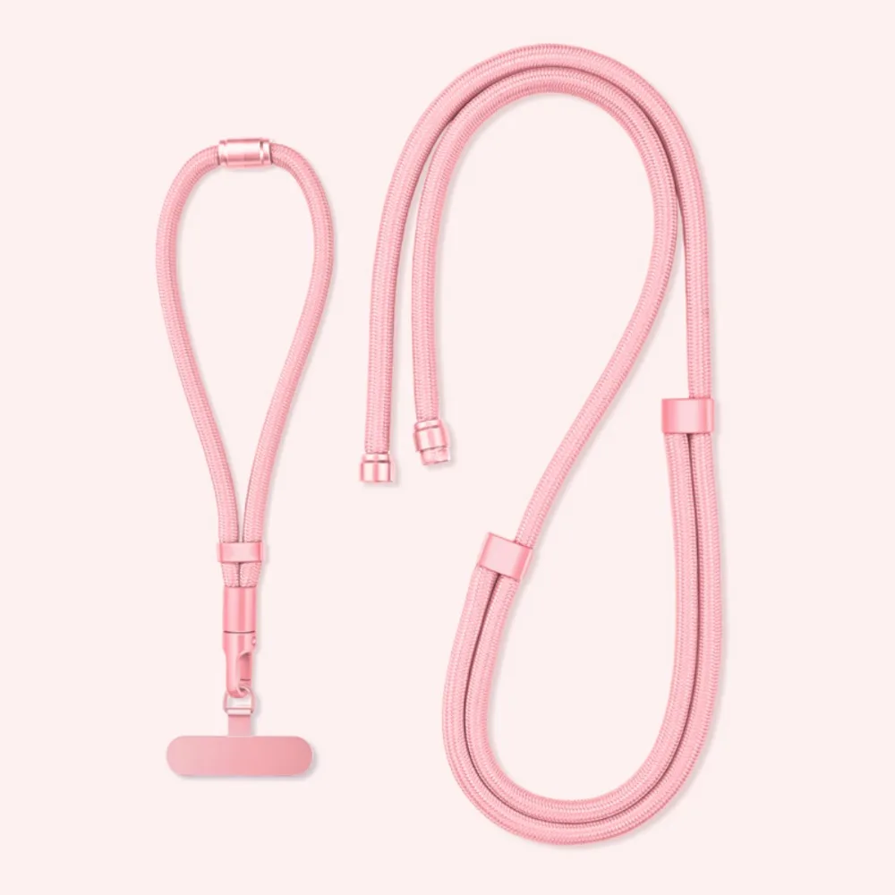 

Переключаемый ремешок для мобильного телефона, регулируемая длина, ремешок на запястье, ремешок для телефона через плечо, съемная цепочка для телефона с защитой от потери 3 в 1