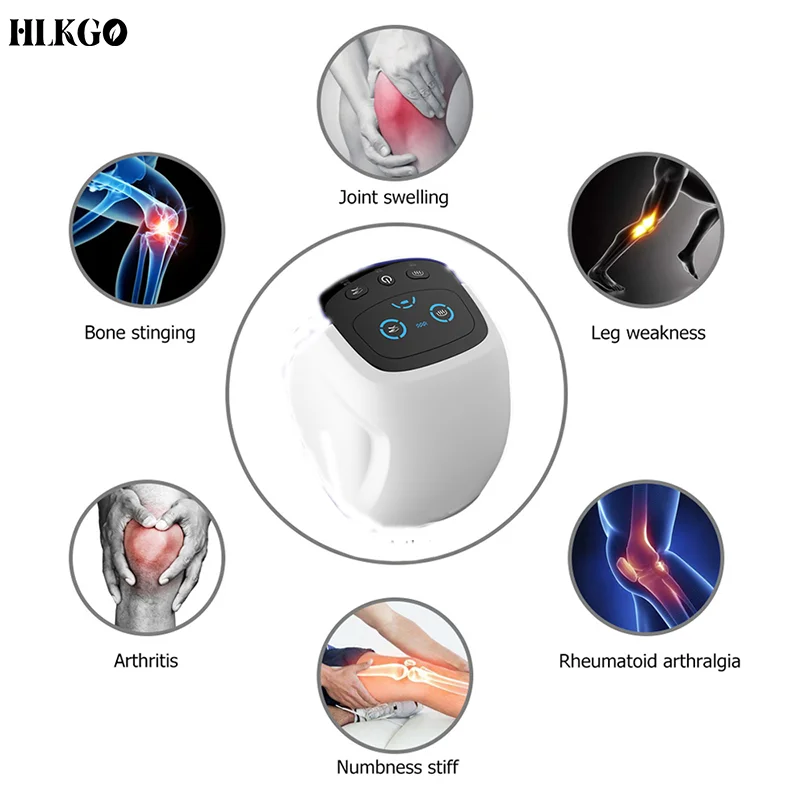 

Electric Heating Knee Massager Vibration Infrared Physiotherapy 4D Wrapping Airbag Massage Arthritis For Knee Joint Pain Relief