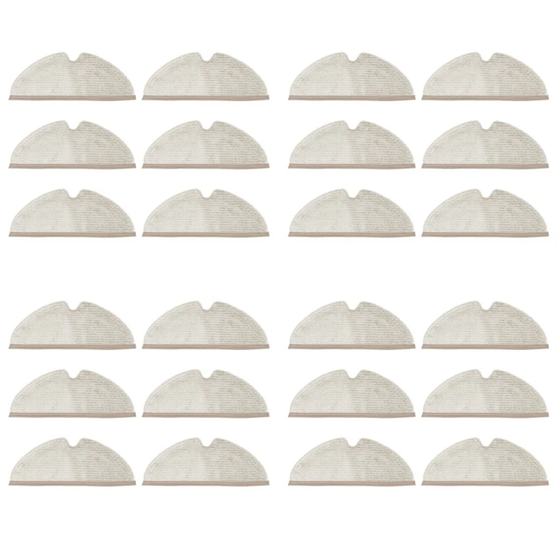 

24 шт., тряпки для швабры, аксессуары для Xiaomi Roborock S5 Max S6 Pure S6 Maxv S5 S51 S50 S55 E25 E35, запчасти для пылесосаglobal S