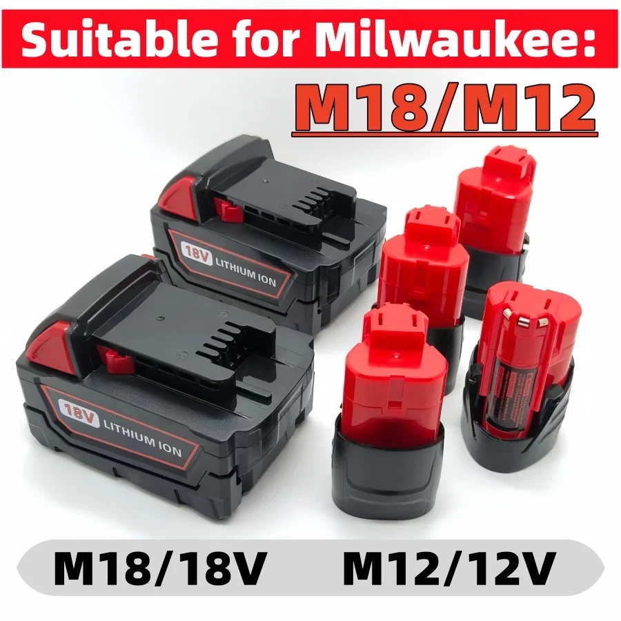 Battery for Milwaukee M18 18V Cordless Tool (M18B5 XC, 48-11-1815, 2604-20 etc.)