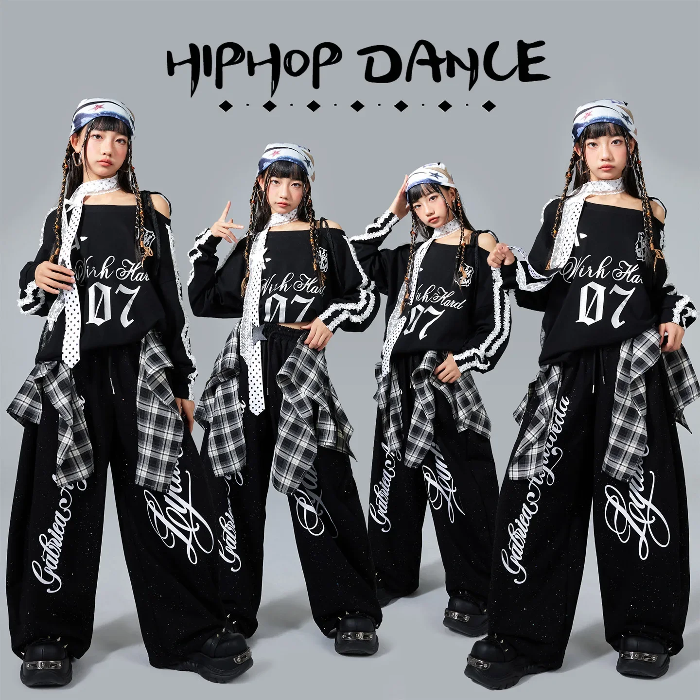 girls-hip-hop-crop-top-sequined-cargo-pants-children-streetwear-girl-group-costume-kids-k-pop-street-dance-jazz-teen-clothes-set