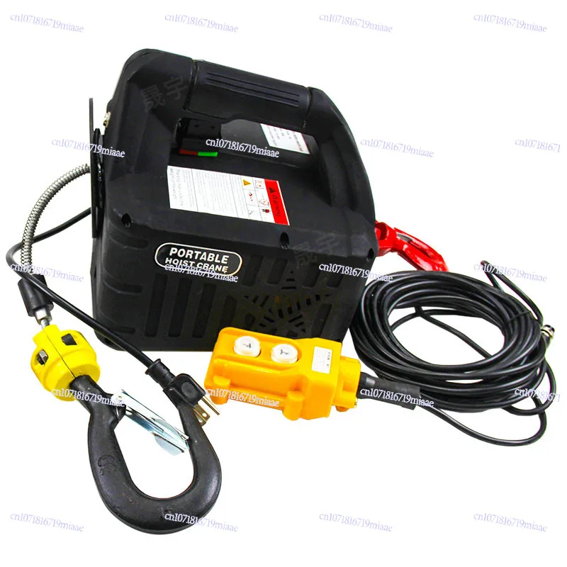 

Portable miniature traction electric hoist 500KG small wire rope electric hoist