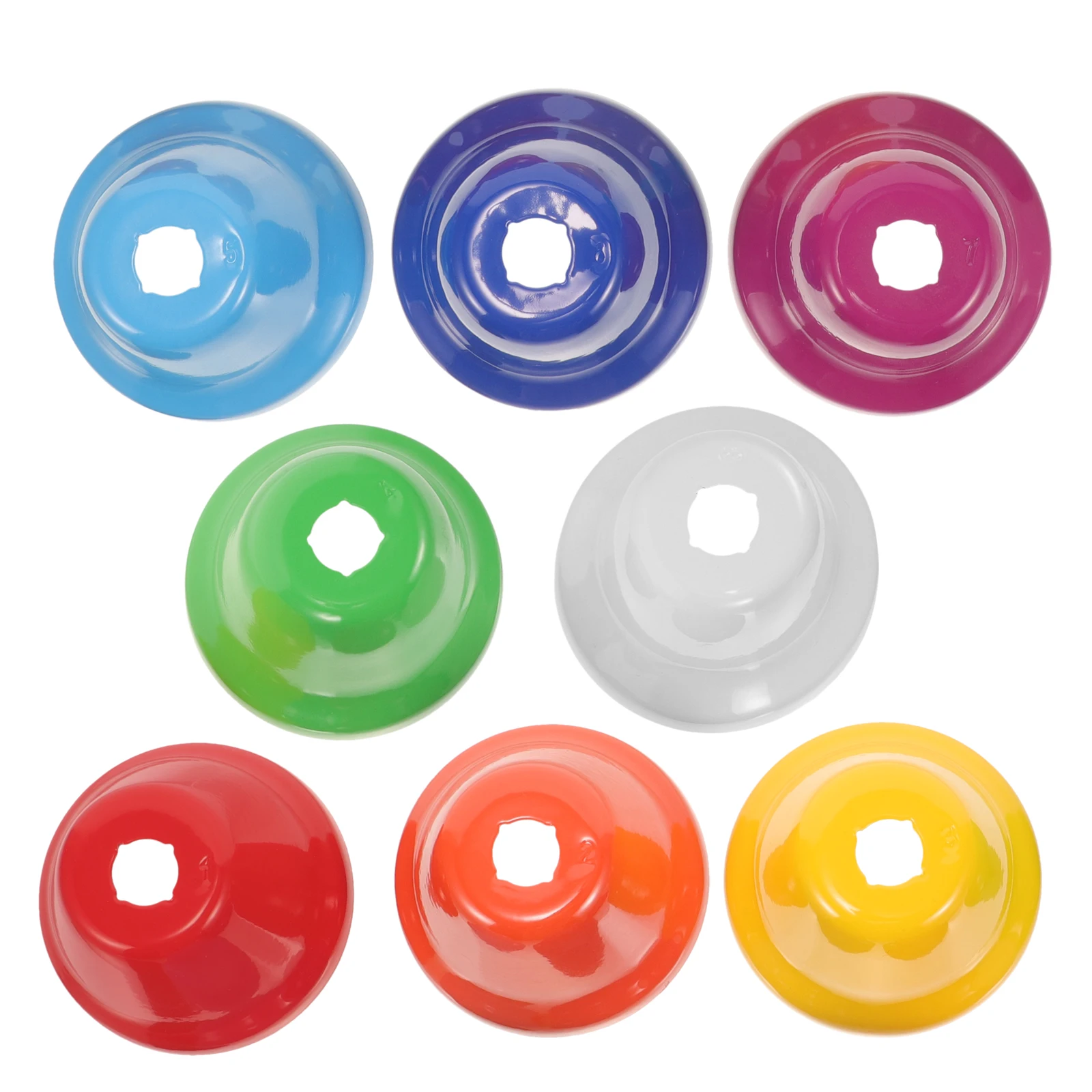 8 個の小さな金属ベルオルフ音楽ツール子供のためのリズム学習ミニ装飾ベル DIY 手作りシェイクベルセット