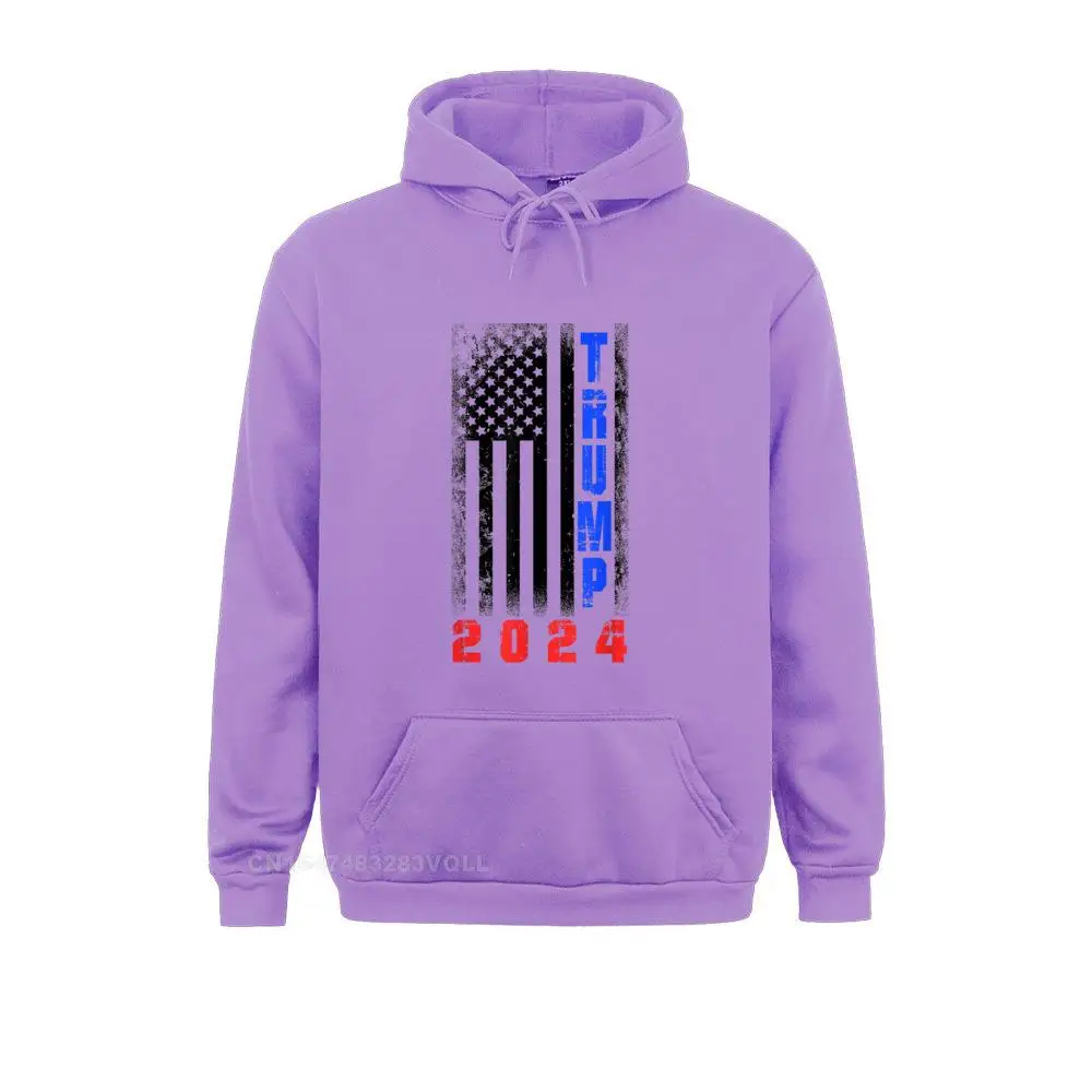 

Trump 2024 For President 2024 Graphic Long Sleeve Chinese Style Sweatshirts Men Hoodies Family Hoods Autumn