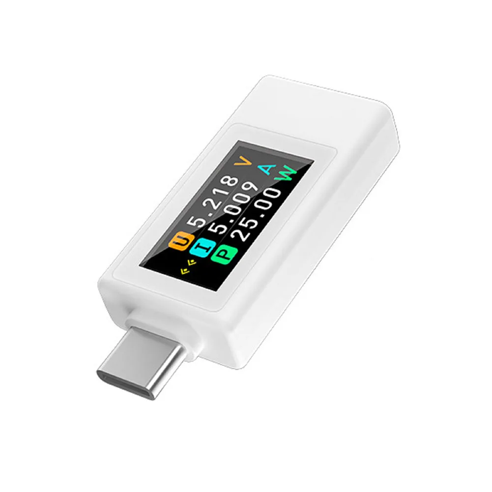 Digital Voltmeter USB-C Tester Professional Usage Pocket-sized Design Real-time Data Display For USB-C Devices