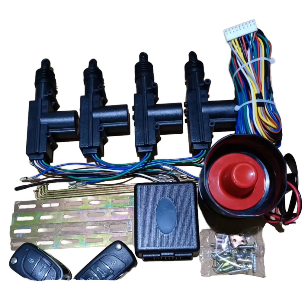 

Universal 12v 24v DC Smart Reminder Auto Lock Pick Set ABS Suitcase Central Locking System Anti-Theft Alarm