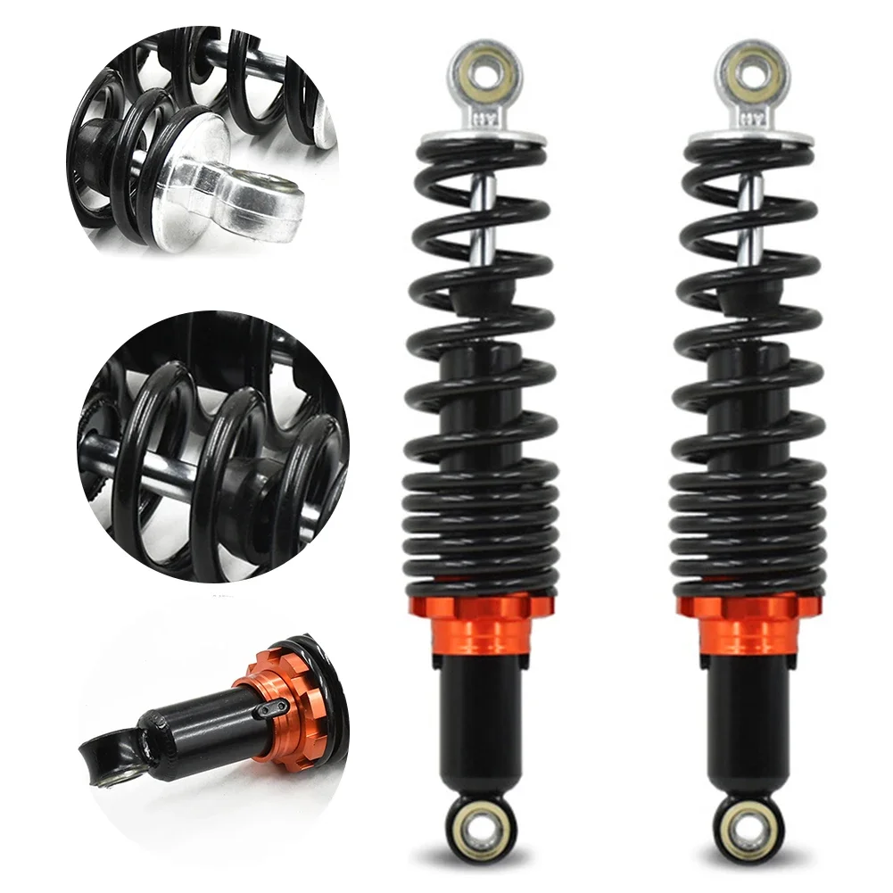 2PCS Ikey Stoßdämpfer 25/27/29/31cm 25/27/29/31cm Einstellbare Hinten Schocks Frühling Downhill für
