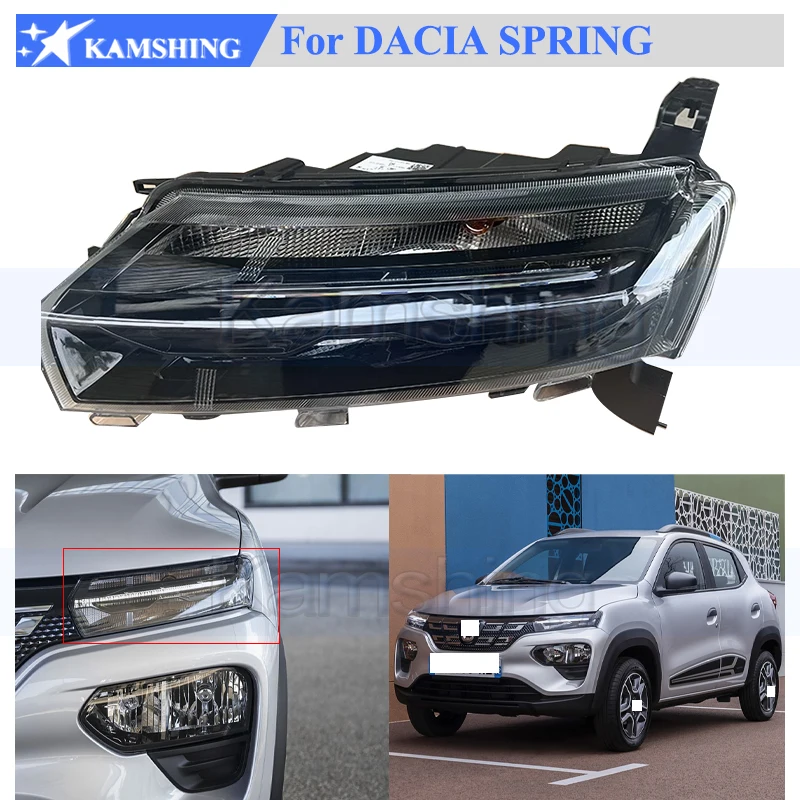 Kamshing Daytime Running Light DRL Head Light For DACIA SPRING Headlight Headlamp Foglight Front Day Light