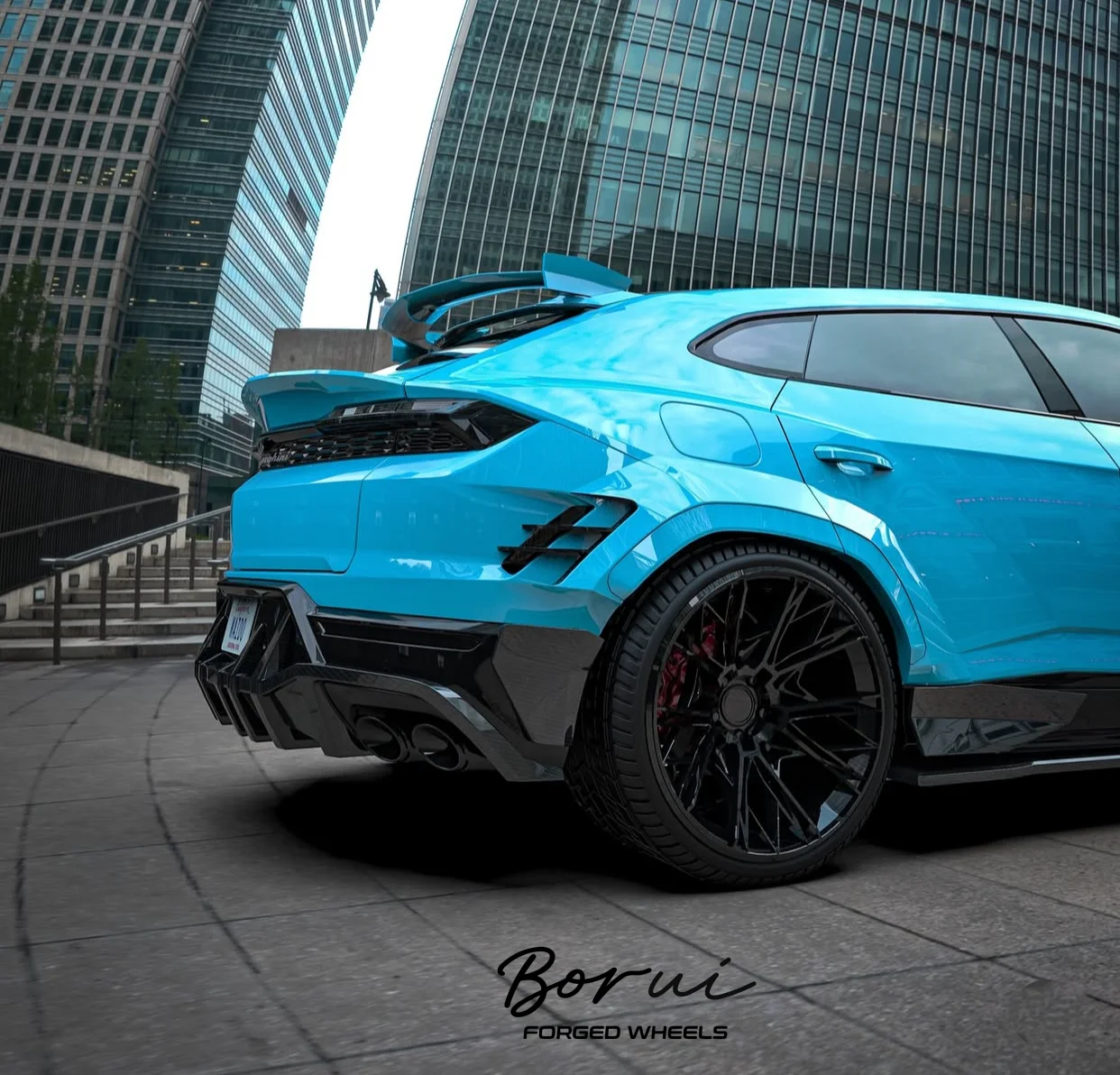 Borui Forged Wheel Super Concave Monoblock Forged Racing Car Wheel 5x120 5x112 5x114.3 Alloy Wheels New Condition Sport Style