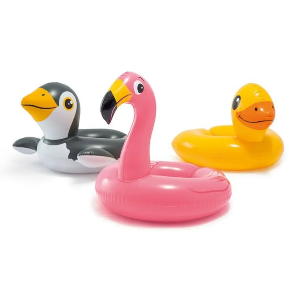 New Duck Animal Swimming Circle Penguin PVC Swimming Pool Toys Multiple Styles Swan Pool Floats Swimming Pool