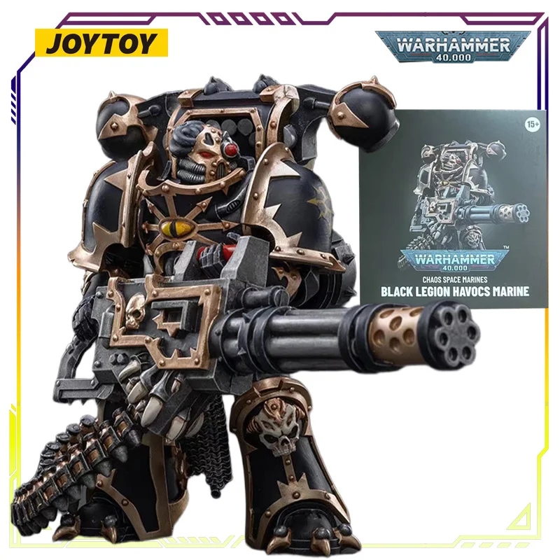 JOYTOY Originele Warhammer 40K Serie Black Legion Ramp Squad Anime Action Figure Model Speelgoed Collectible Model Cadeaus voor jongens