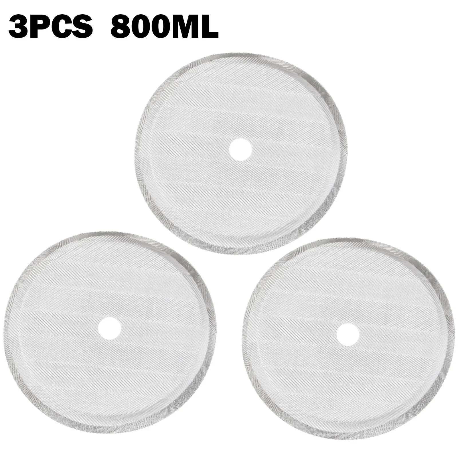 French Press Filters Coffee Press Filters 3PCS/set 7.2CM/8.7CM/10CM Coffee Accessories Silvery Kitchen Appliances