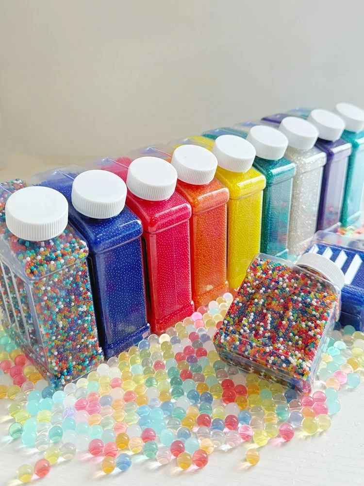 100000PCS 7-8 Millimetri Sfera Dell'acqua Perline Ricarica Munizioni Gel Splater Palla Blaster Proiettili Per Gel Per 416 AK P90 Pistola Giocattolo Ammos