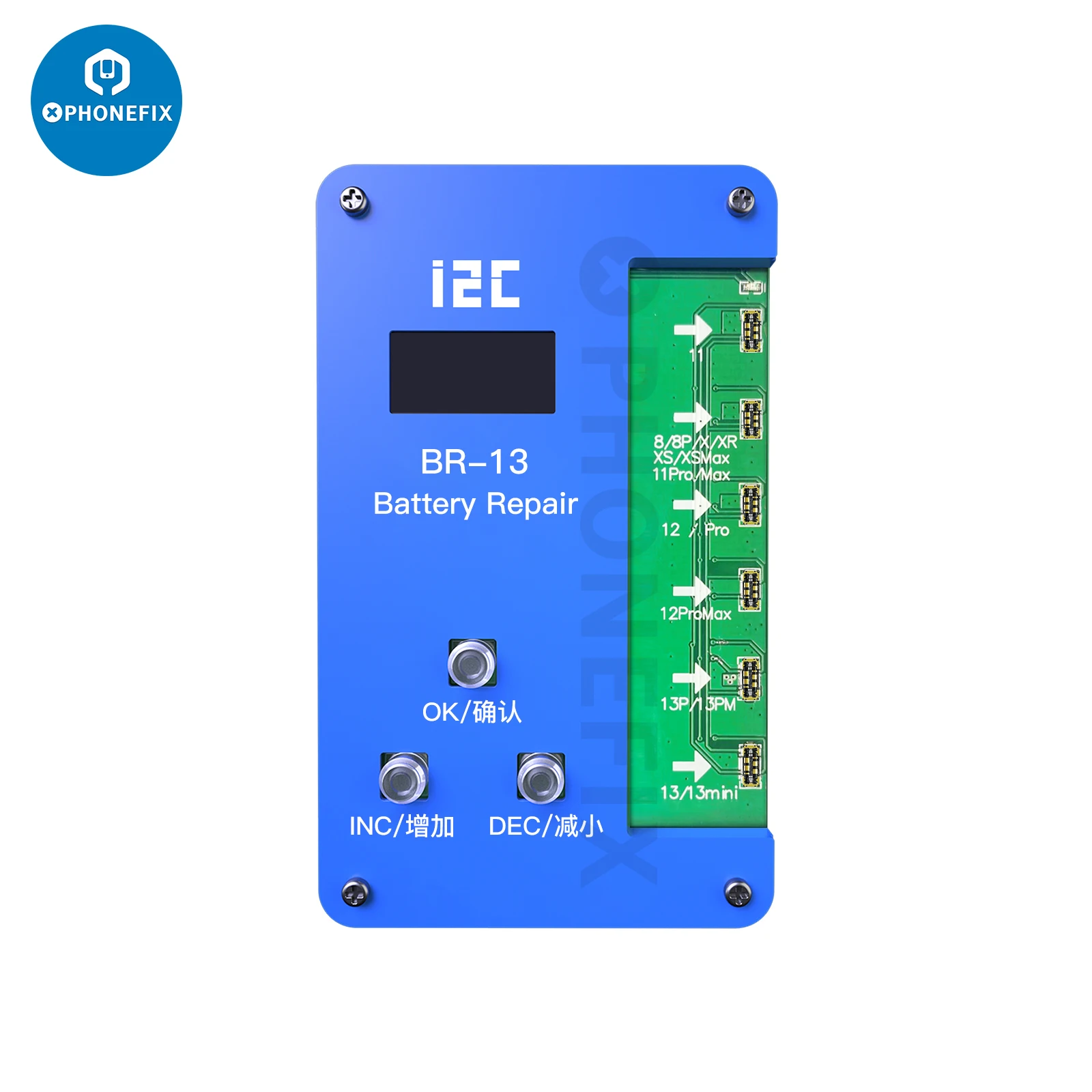 I2C BR-13 Pin Flex Cáp Dữ Liệu Corrector Cho iPhone 11 12 Pro 13 Pin Cân Chỉnh Công Suất Hiệu Quả Thiết Lập Lại Sửa Đổi