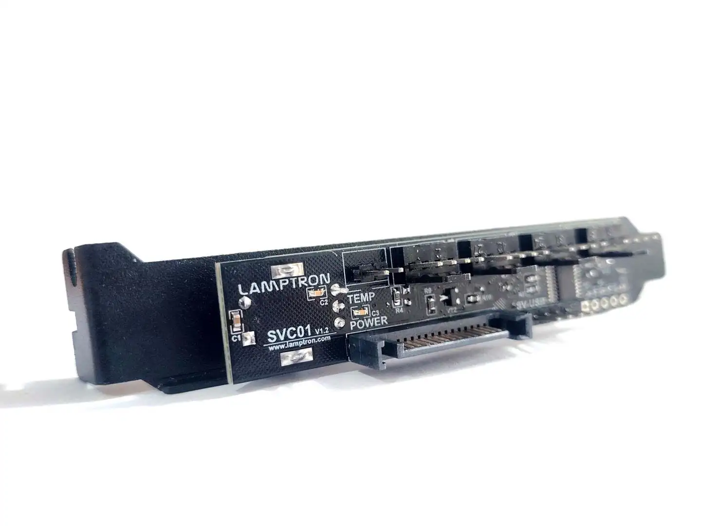 Lamptron SVC01 Software-Controlled PWM Fan Control,4-Way 60watt/channel,Auto/Manual,0-100% adjustable,0% shutdown