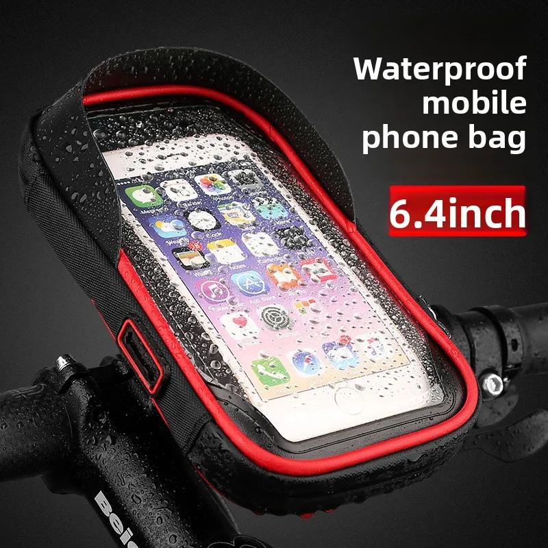 

Waterproof Mobile Phone Holder Electric Motorcycle Riding Navigation Rack Mountain Road Bicycle Touch Screen