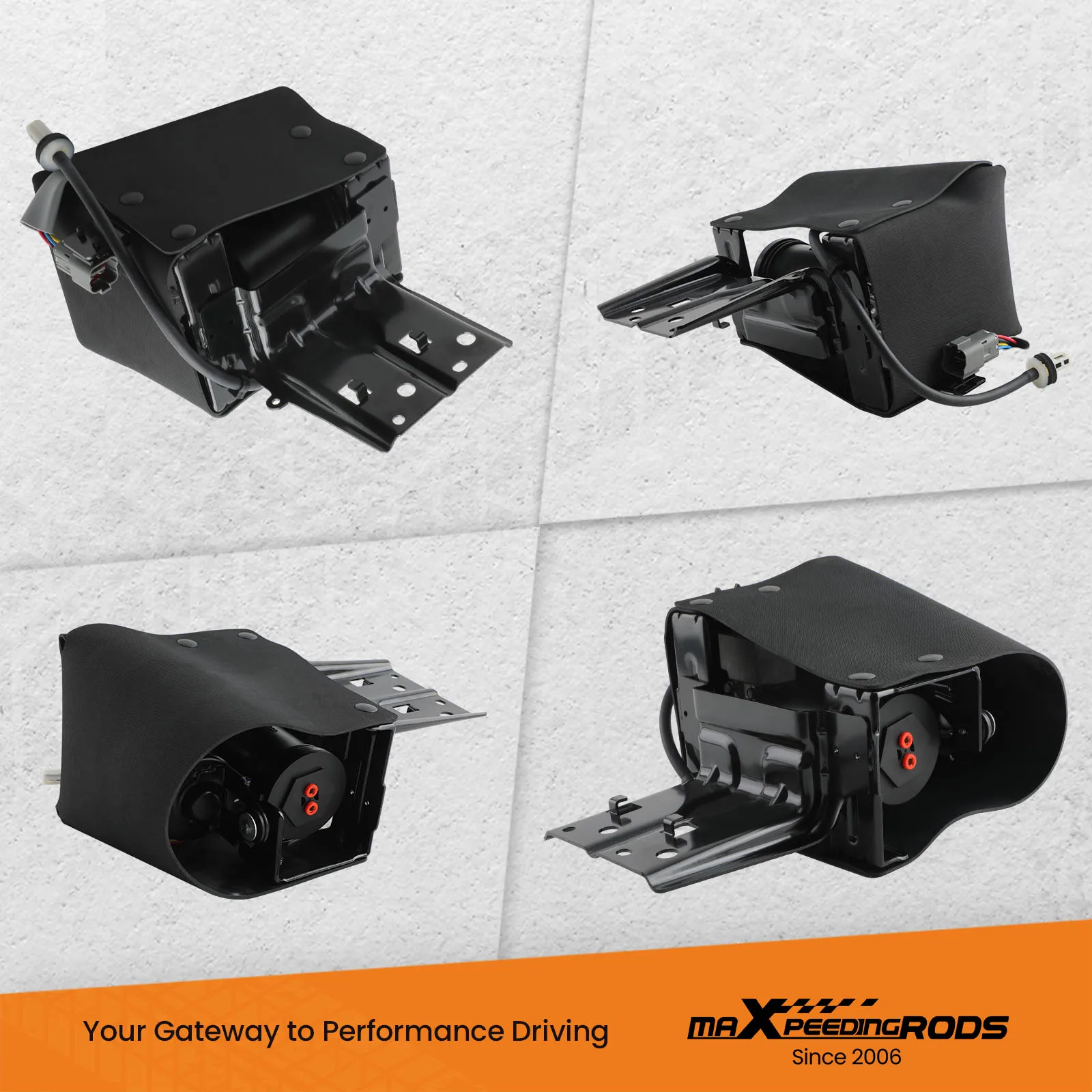 For MaXpeedingrods Rear Air Suspension Compressor for Nissan Armada Infiniti QX56 QX80 53400-1LA4C Direct Replacement