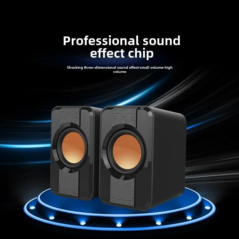 Desktop Computer Luminous Sound Desktop Laptop Game SoundColorful Luminous RGB Sound Computer Speaker