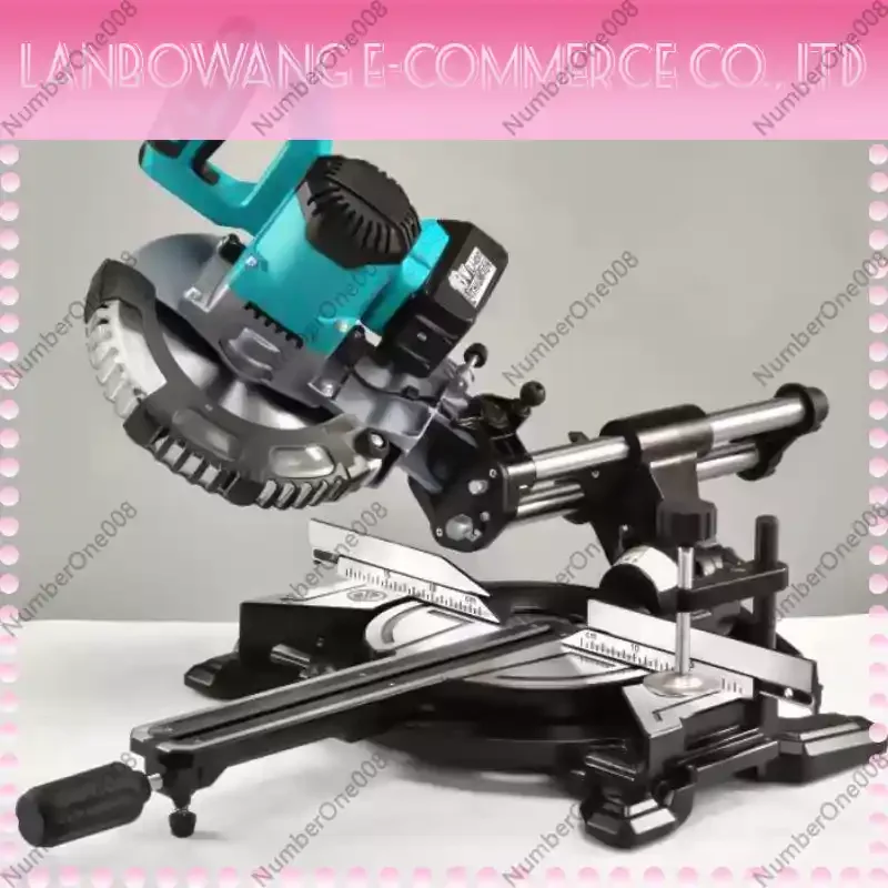 Multifunctional Cordless 8 Inch Miter Saw High Precision Sliding for Wood Aluminium Cutting