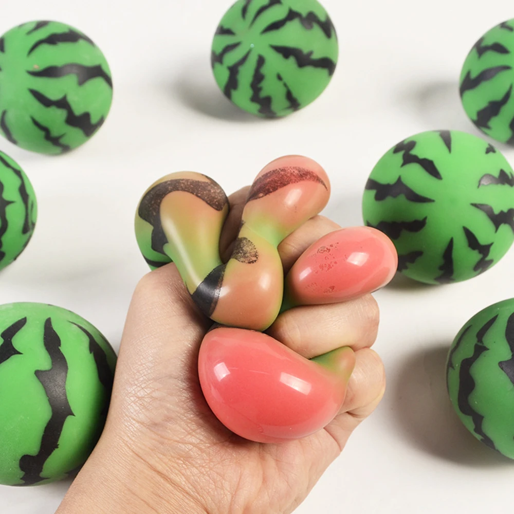 ソフトストロベリーフルーツスクイーズおもちゃ – 子供と大人向けのゆっくりと上昇するストレス解消、抗不安感覚そわそわおもちゃを絞る