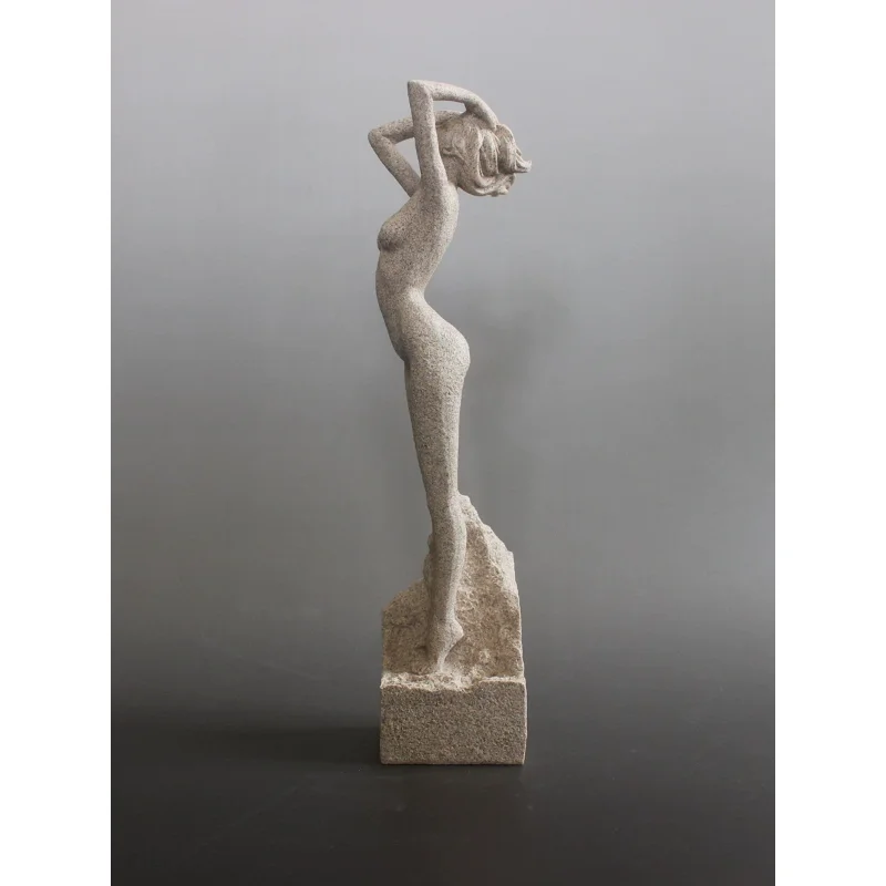 

Creative beauty, sandstone sculpture, art decoration, crafts, modern simple home, living room, office character ornaments