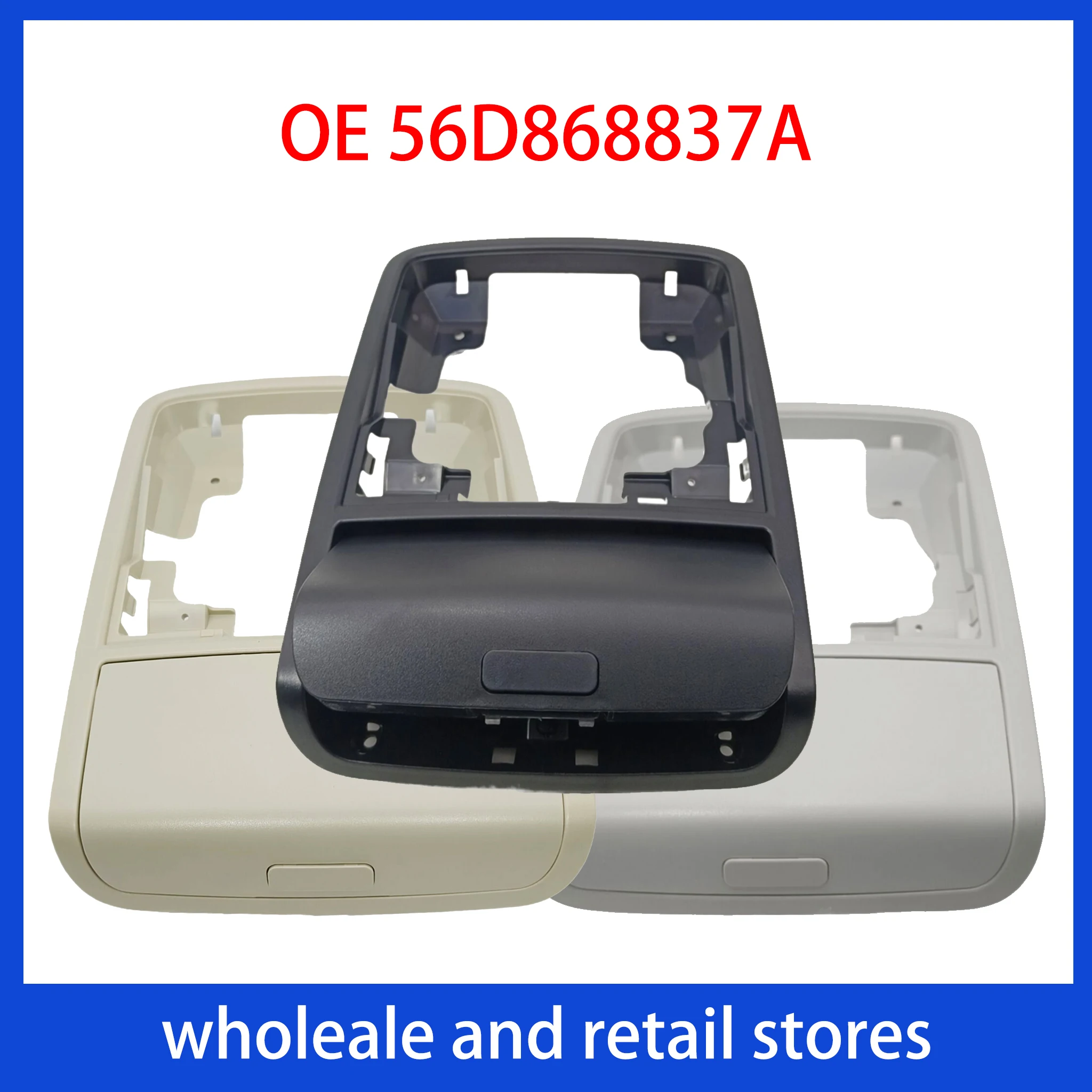 Overhead Console with a Glasses Holder 56D868837A For VW Jetta 2011 2012 2013 2014 2015 2016 2017 2018 Passat(A3)2013-2022