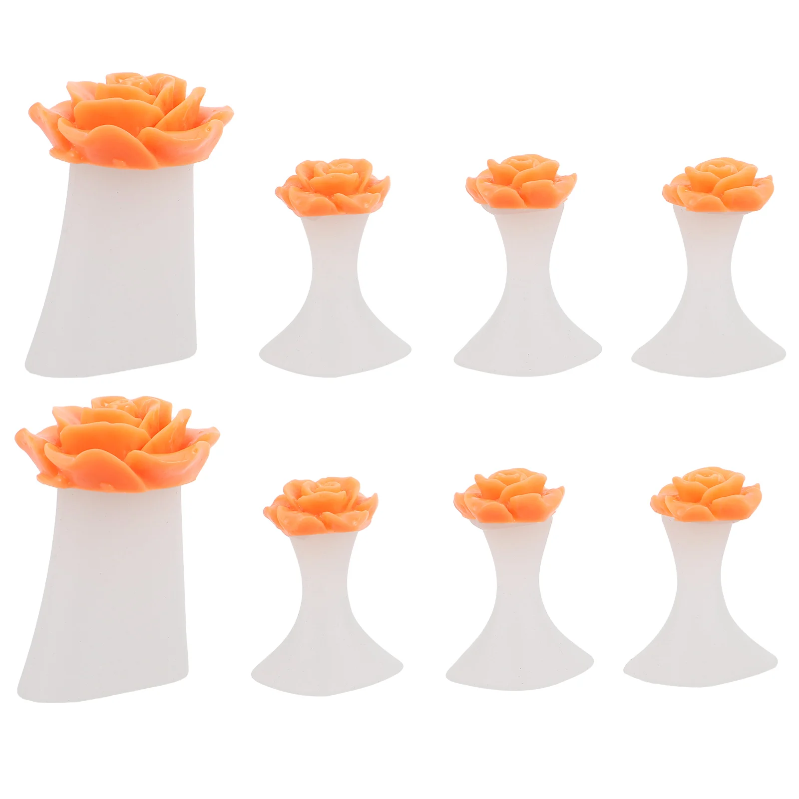 

8 шт. разделители пальцев ног, защитные приспособления для ногтей, силиконовые подушки, розовые комфортные мягкие инструменты для педикюра, маникюра, прокладки, разделители для ног